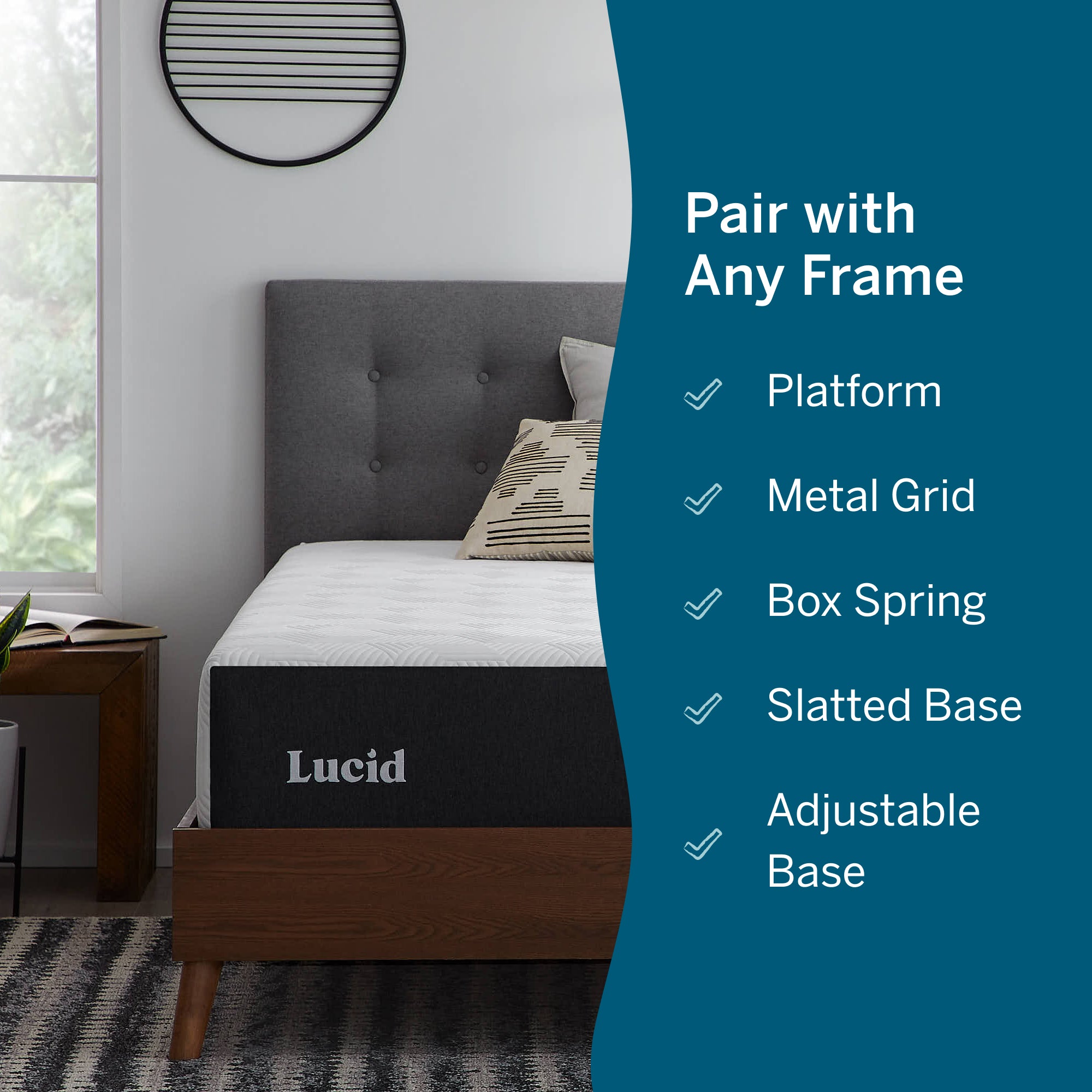 Premium High Profile Memory Foam Mattress | Lucid