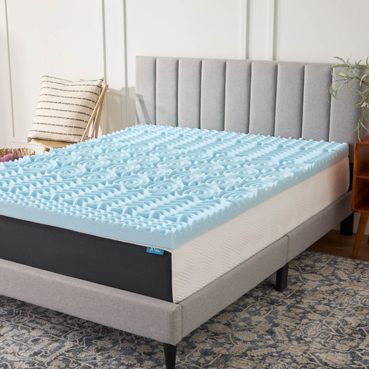 5-Zone Gel Memory Foam Topper
