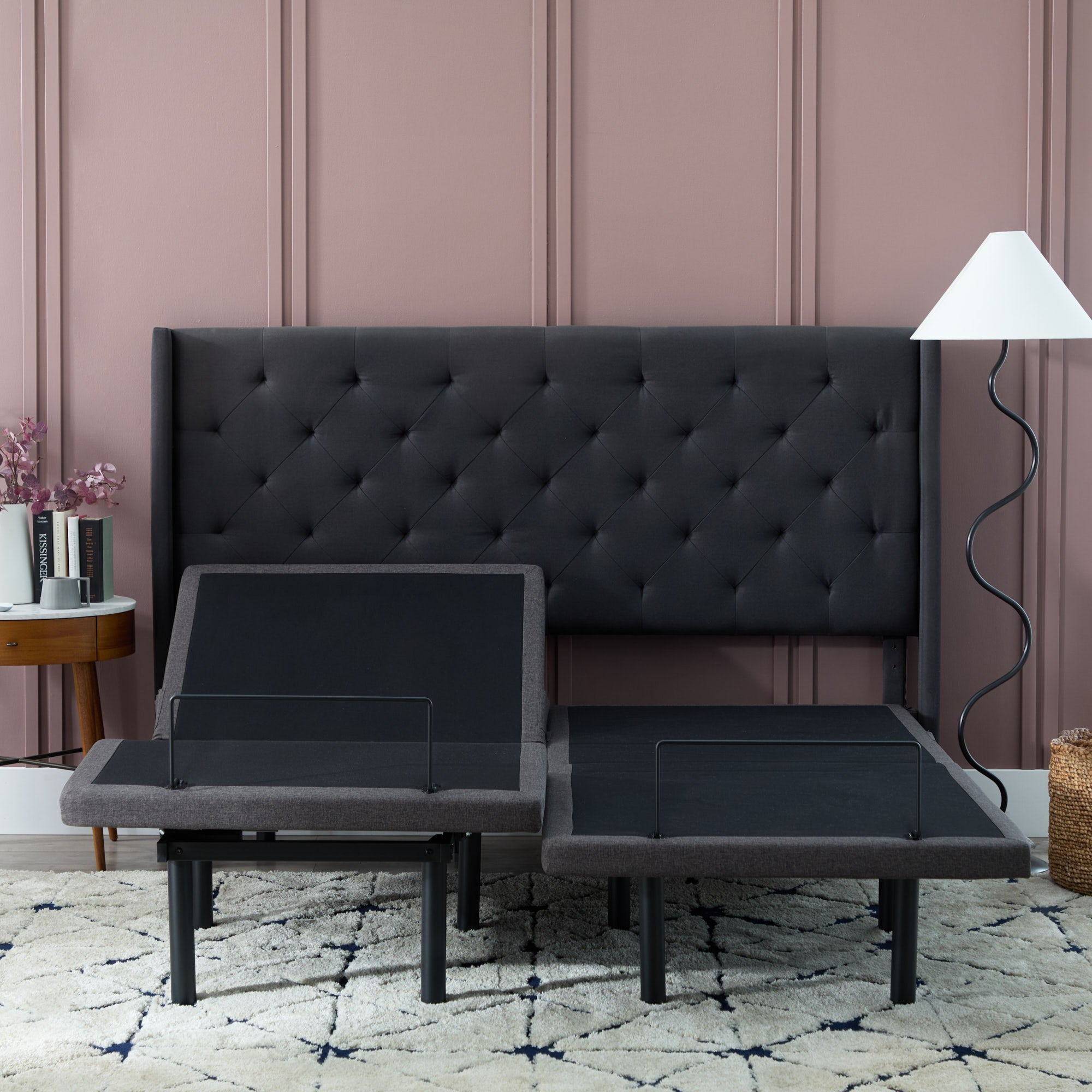 L300 Adjustable Bed Frame | Bluetooth & USB | Lucid